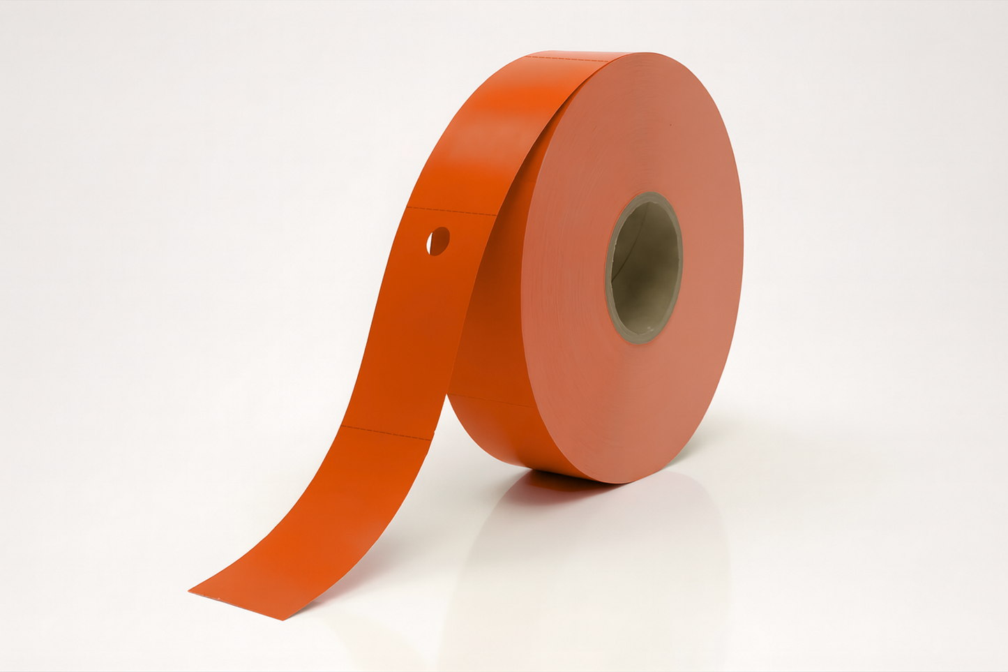 2-delige thermische garderobekaartjes op rol