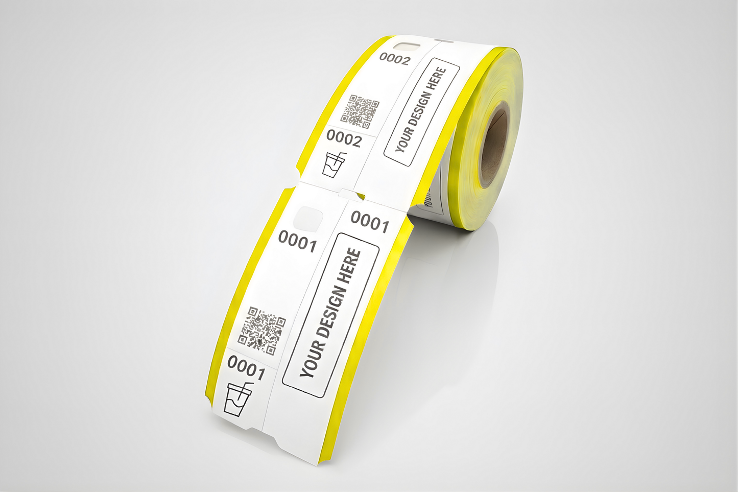 3-delige garderobetickets met print - Informeer