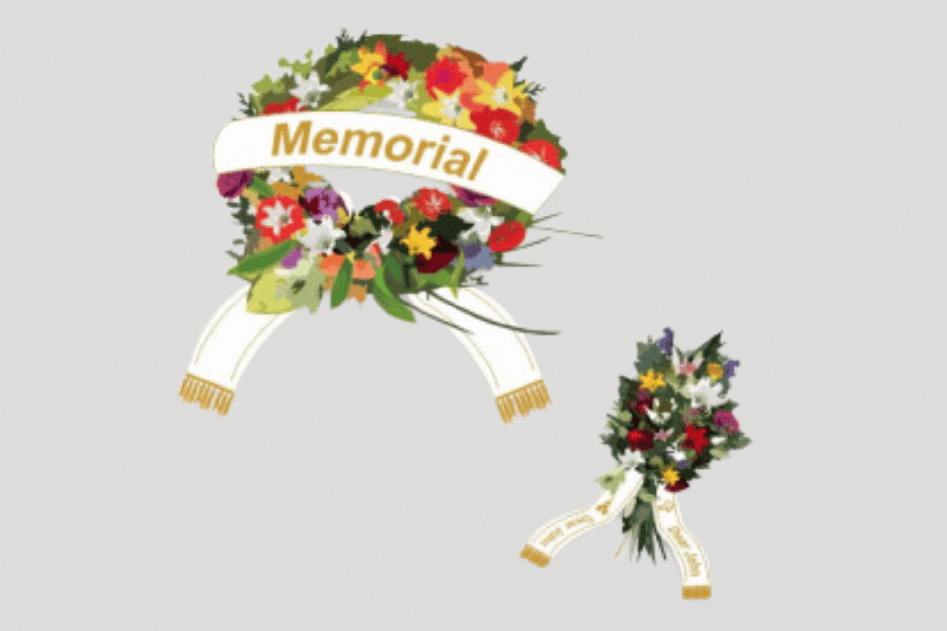 Bouquet Ribbon with Print - Inquire Ribbon JM Band®
