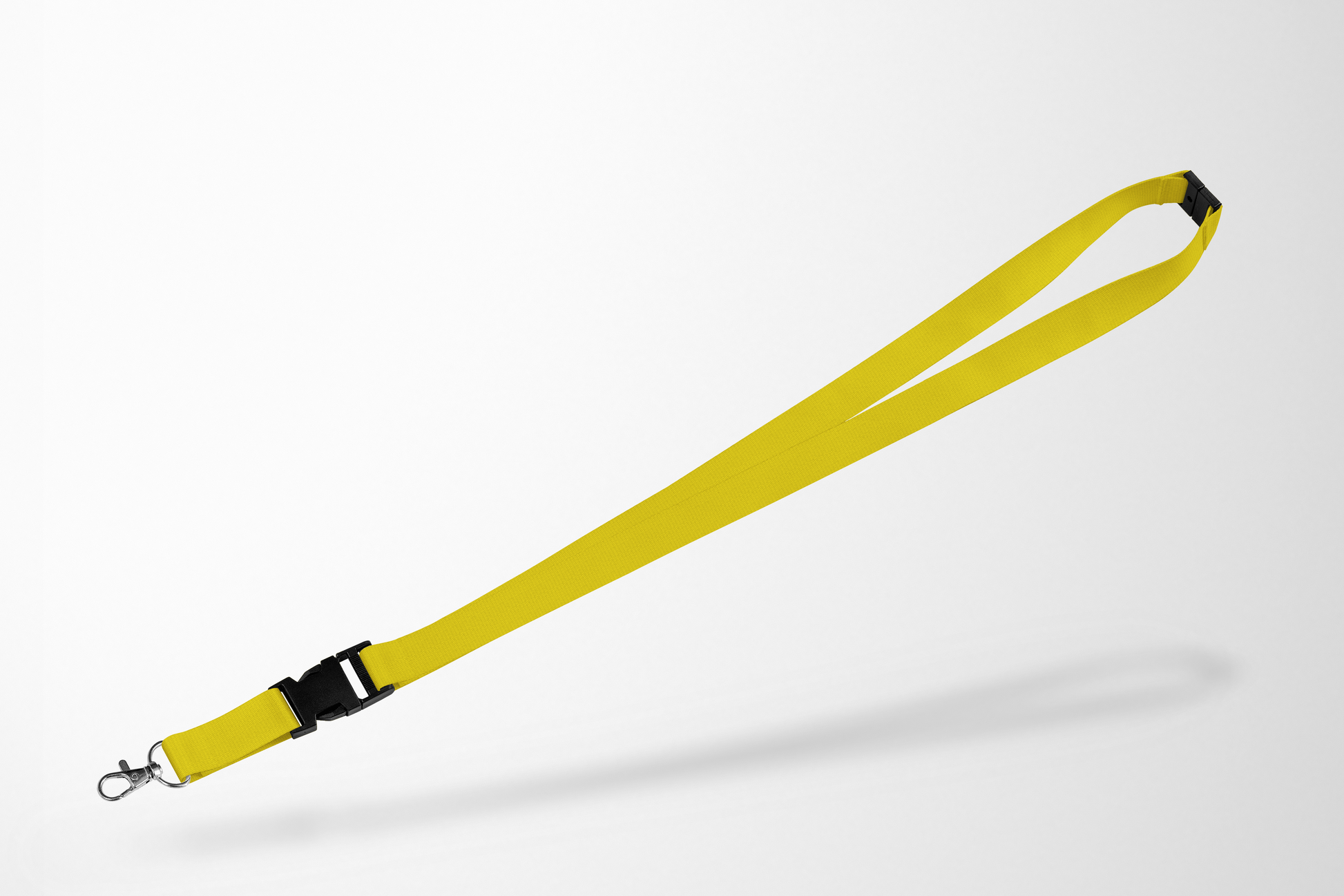 A photo of Colourful Lanyards in stock from JM Band®. Purchase Lanyards in yellow here.