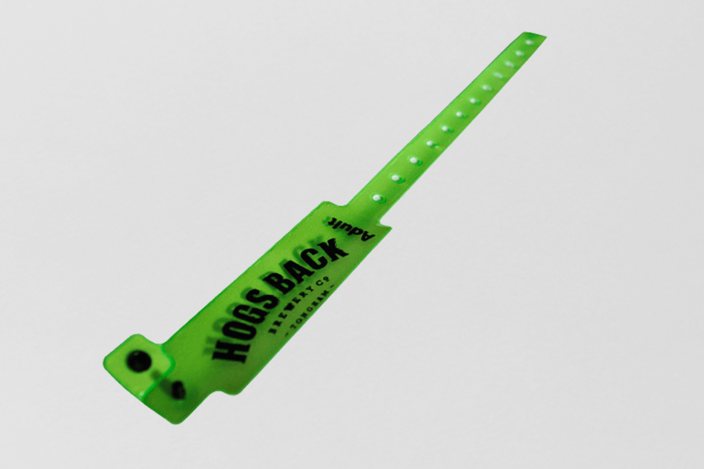 Vinyl Wristbands "W-Shape" with Print Vinyl Wristbands JM Band EU