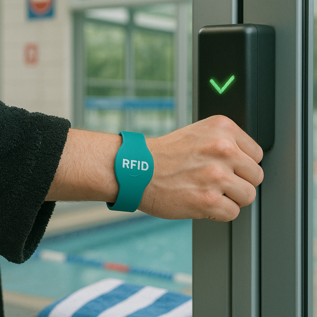 RFID-siliconenpolsbandjes met Fudan FM 1108