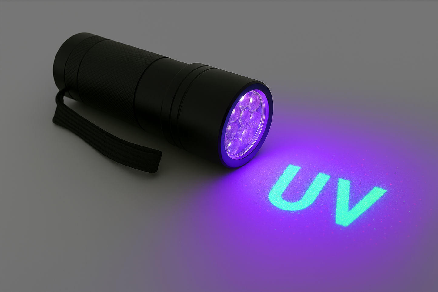 UV-zaklamp LED-spectrum