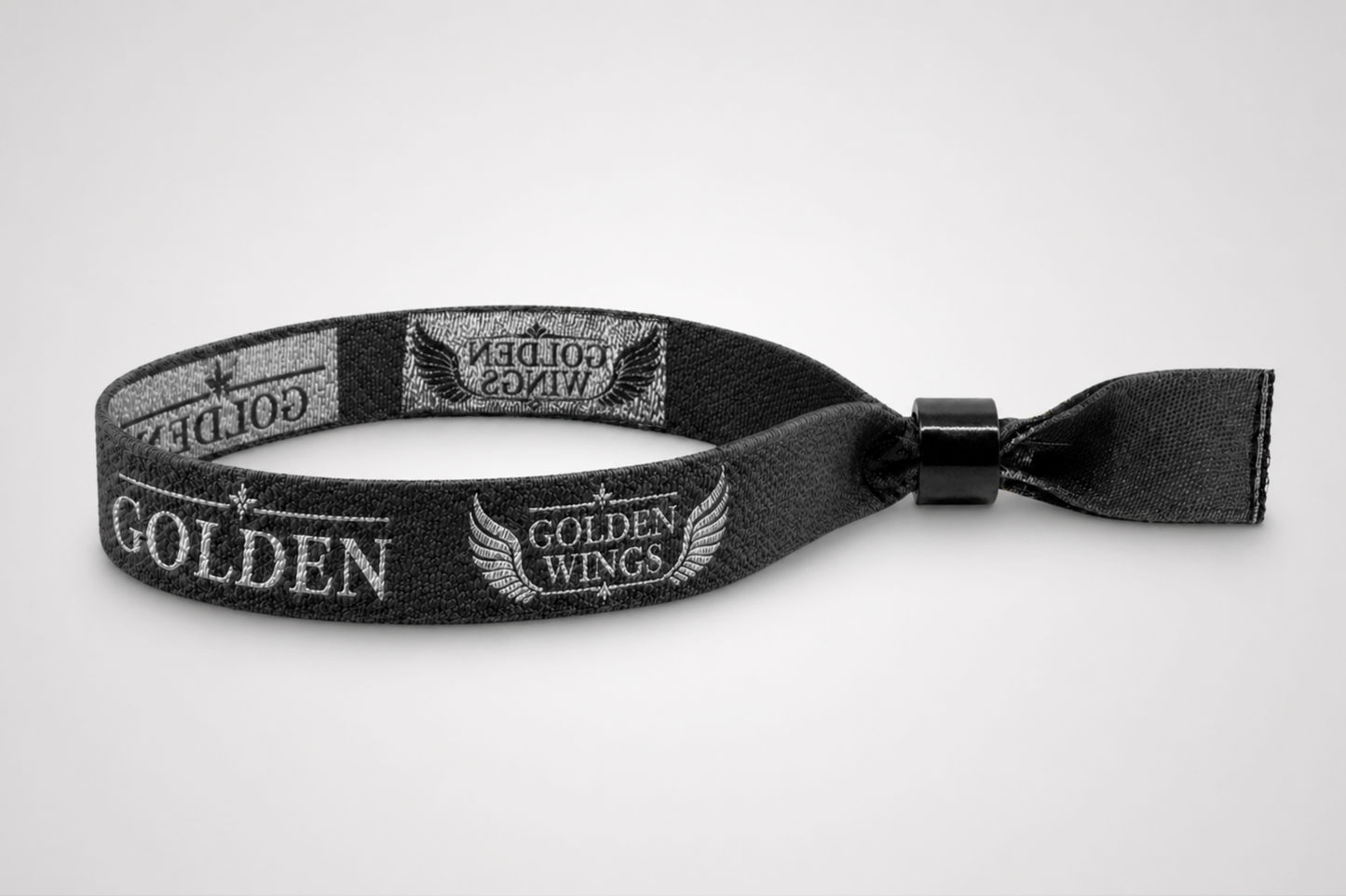 Festivalpolsbandjes geweven met metallic draad