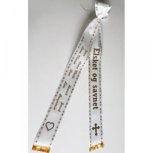 Bouquet Ribbon with Print - Inquire Ribbon JM Band®
