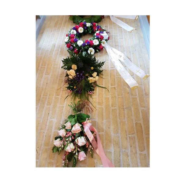 Bouquet Ribbon with Print - Inquire Ribbon JM Band®