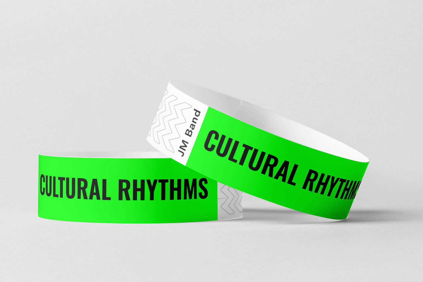 Paper Wristbands Print - Inquire Paper wristbands JM Band EU 10 Green