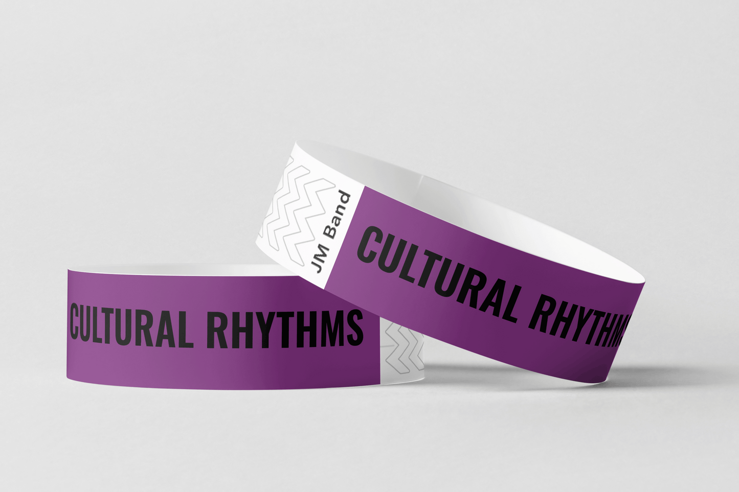 Paper Wristbands Print - Inquire Paper wristbands JM Band EU 10 Purple
