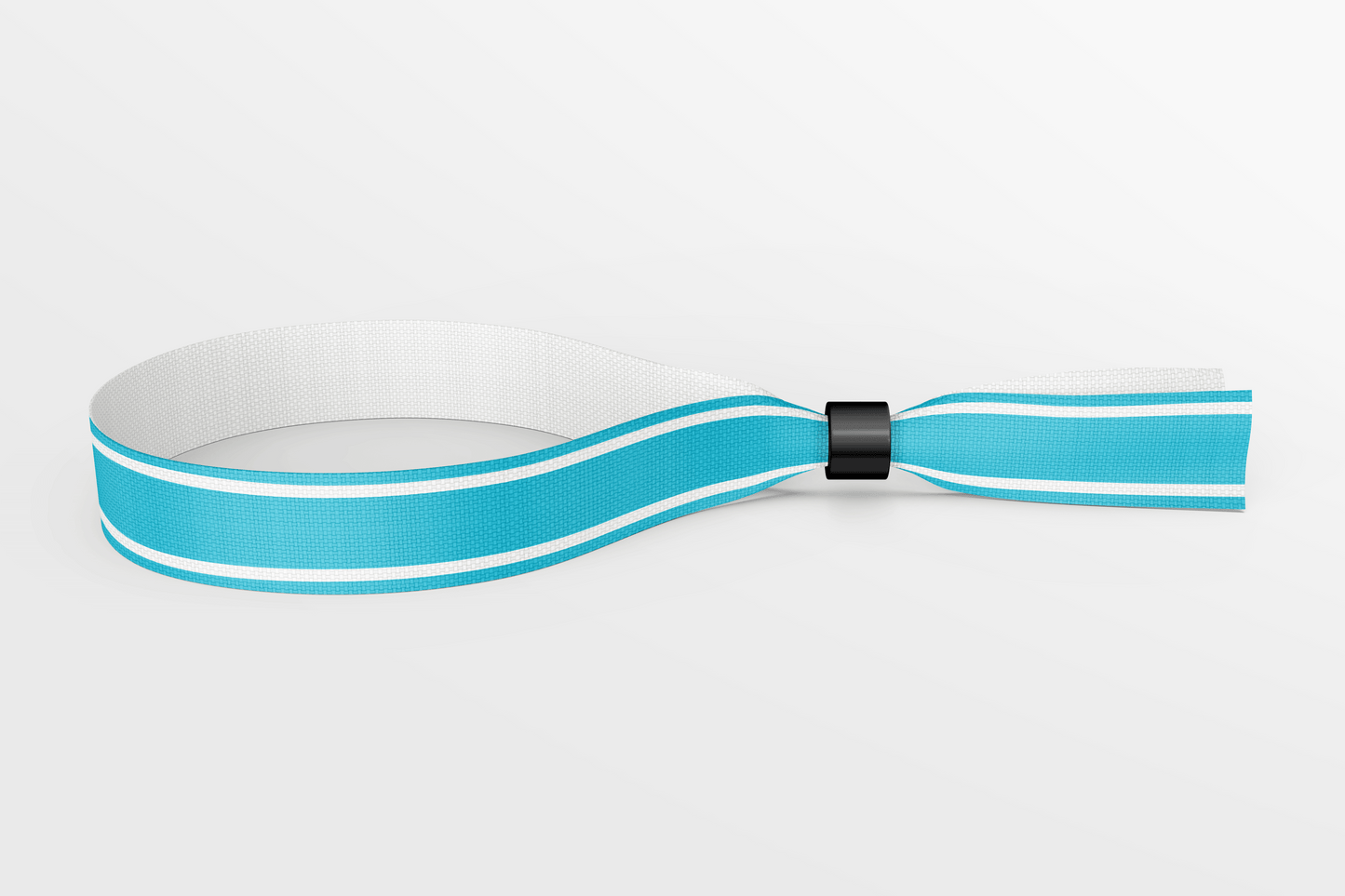 Fabric Wristbands in Stock Fabric Wristbands JM Band EU 50 Blue White
