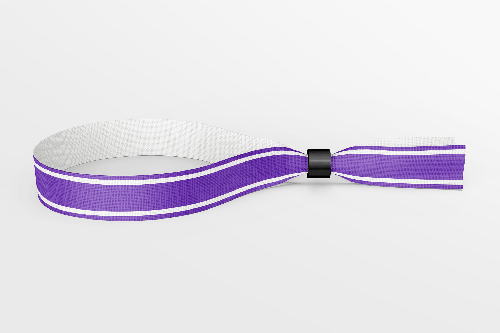 Fabric Wristbands in Stock Fabric Wristbands JM Band® 50 Purple A