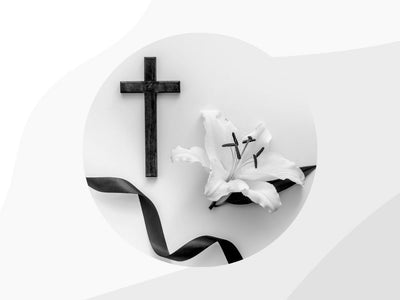 Wat schrijf je op een uitvaartboeket?