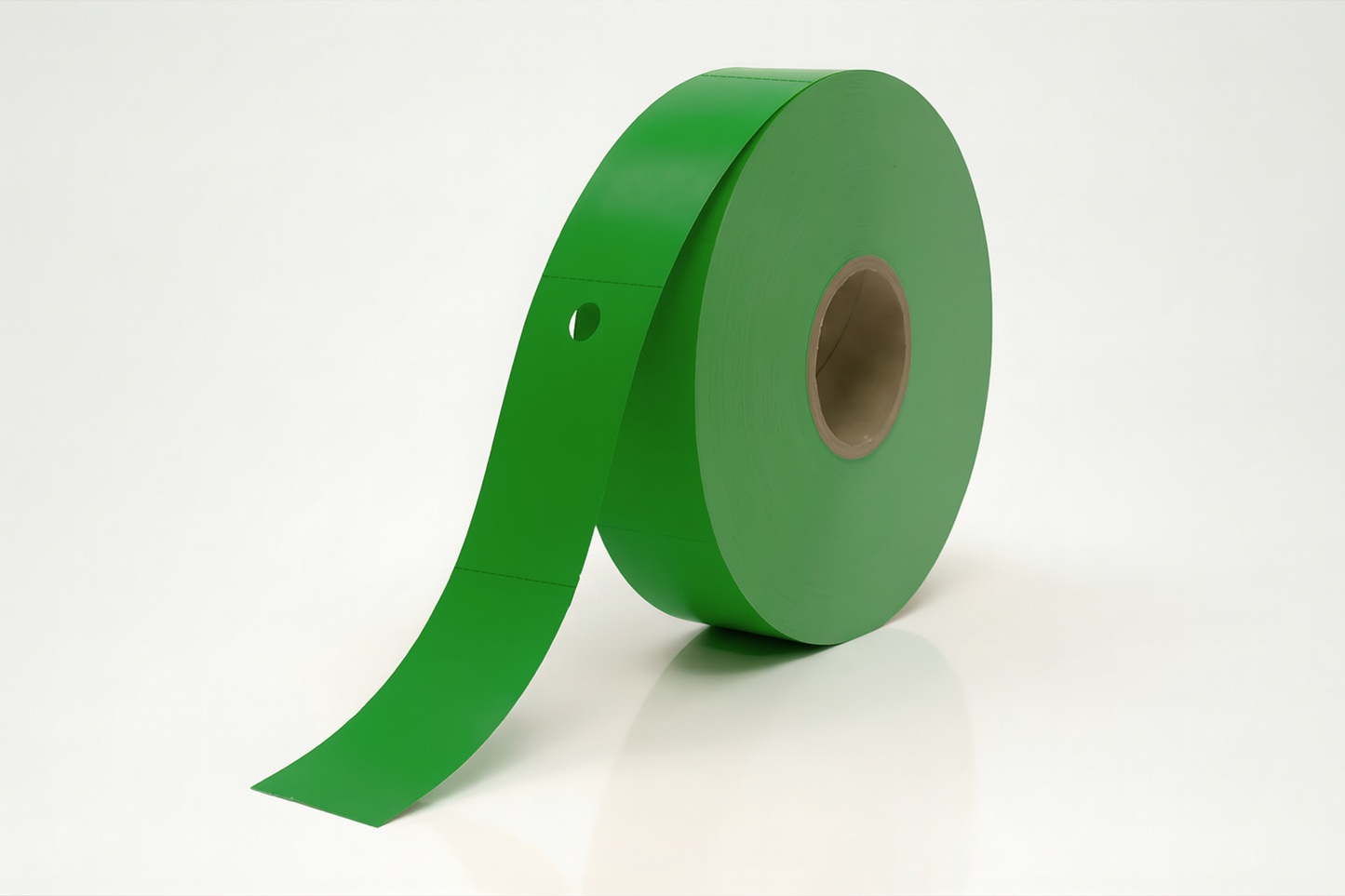 2-delige thermische garderobekaartjes op rol