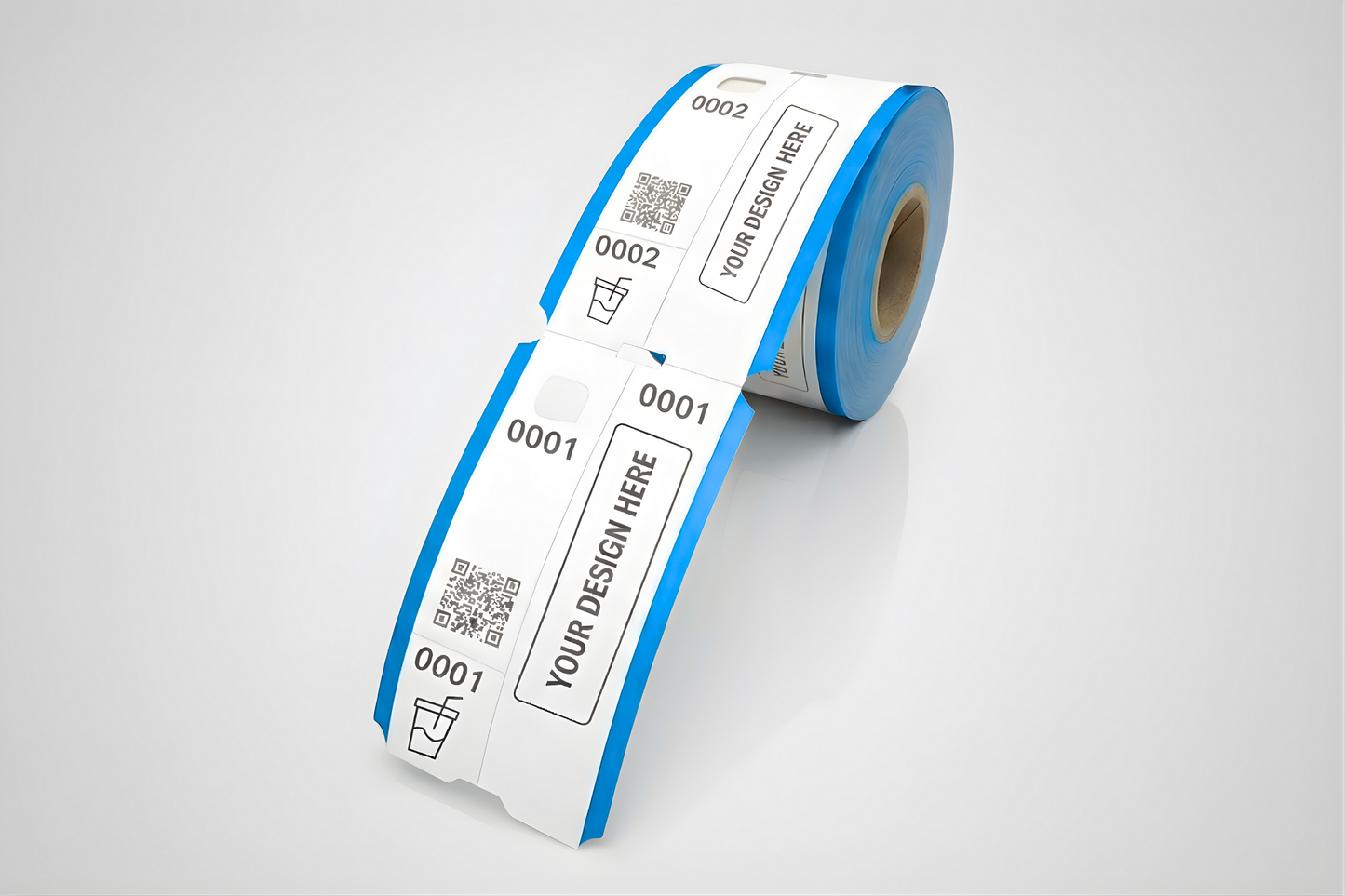 3-delige garderobetickets met print - Informeer