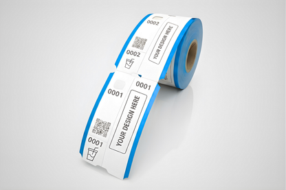 3-delige garderobetickets met print - Informeer