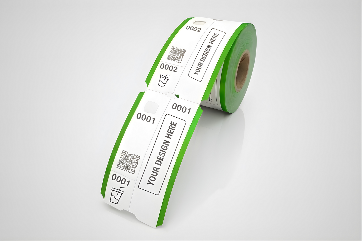 3-delige garderobetickets met print - Informeer