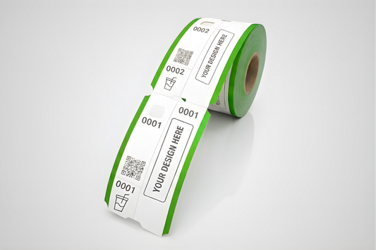 3-delige garderobetickets met print - Informeer