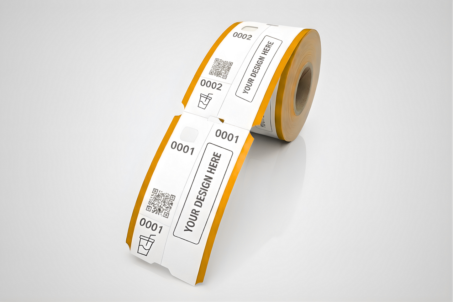 3-delige garderobetickets met print - Informeer