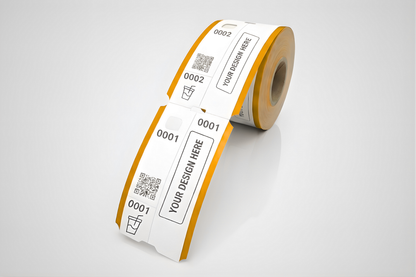 3-delige garderobetickets met print - Informeer