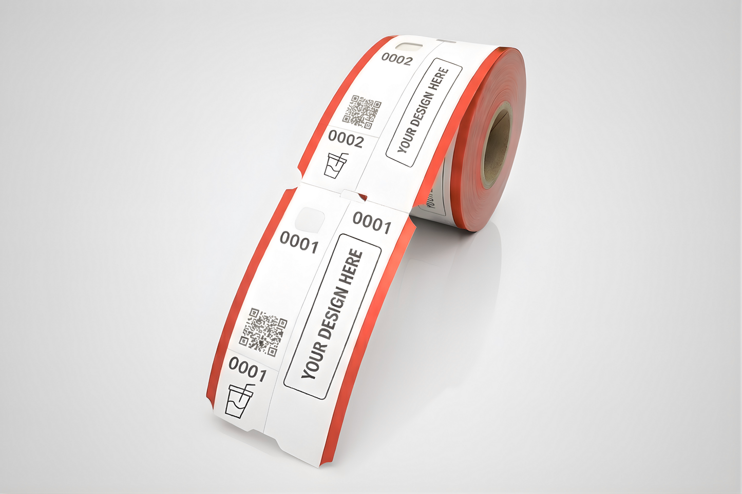 3-delige garderobetickets met print - Informeer