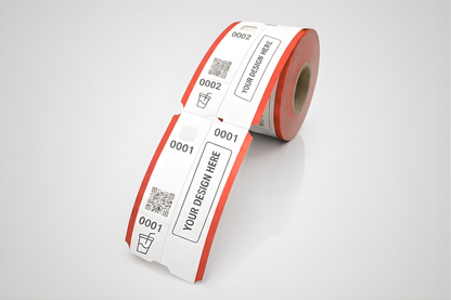 3-delige garderobetickets met print - Informeer