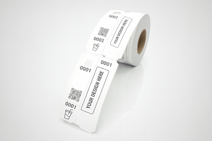 3-delige garderobetickets met print - Informeer