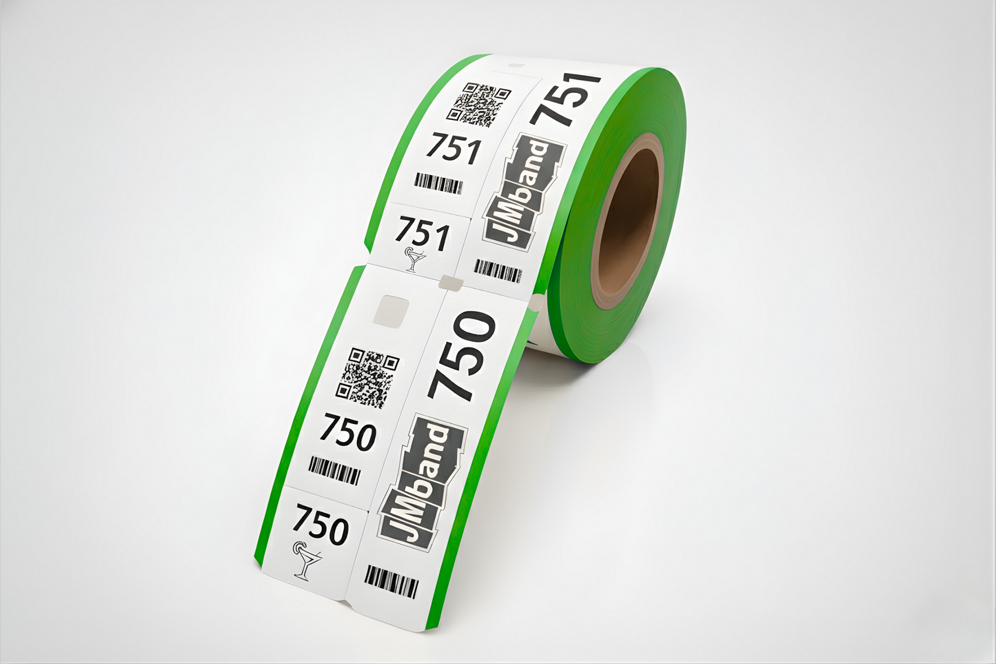 3-delige garderobekaartjes met print