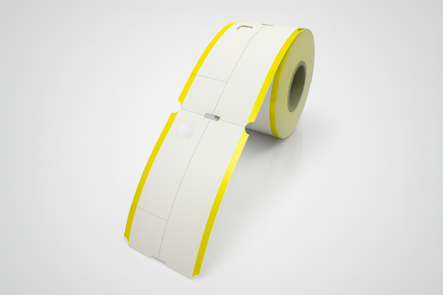 3-delige thermische garderobekaartjes op rol