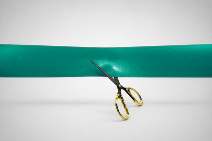 Groene inauguratielinten zonder opdruk van JM Band®.