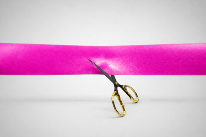 Roze inauguratielinten zonder opdruk van JM Band®.