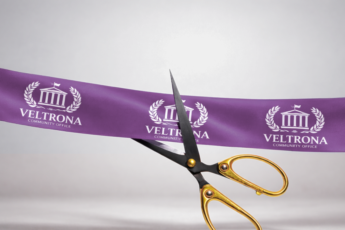 Inauguratielint ECO Satijn met Print - Informeer