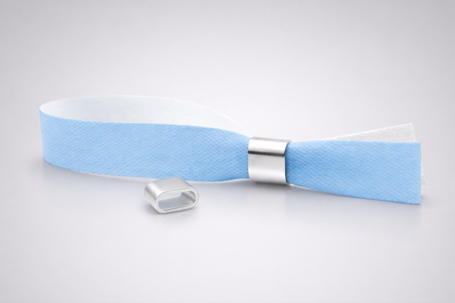 Metalen sluiting voor polsbandjes van JM Band®.