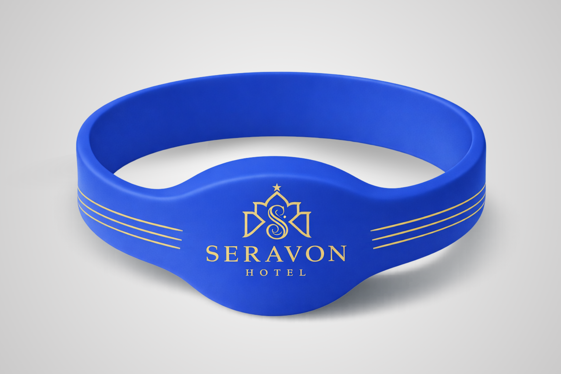 NFC-siliconen polsband met print van JM Band®.