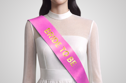 Roze, op maat bedrukte sjerp, ontwerp je eigen bij JM Band®.