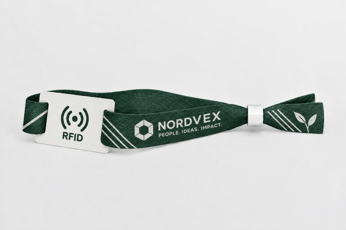 RFID-polsbandjes van bamboestof met print