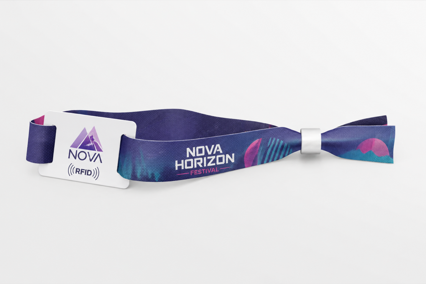 RFID Fabric Wristbands with Print