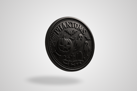 Zwarte Metalen Tokens