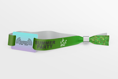 Stoffen polsbandjes met MiFare Ultralight EV1 Stoffen polsbandjes JM Band®