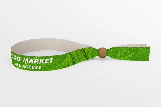 Polsbandjes van ECO PET-stof met print